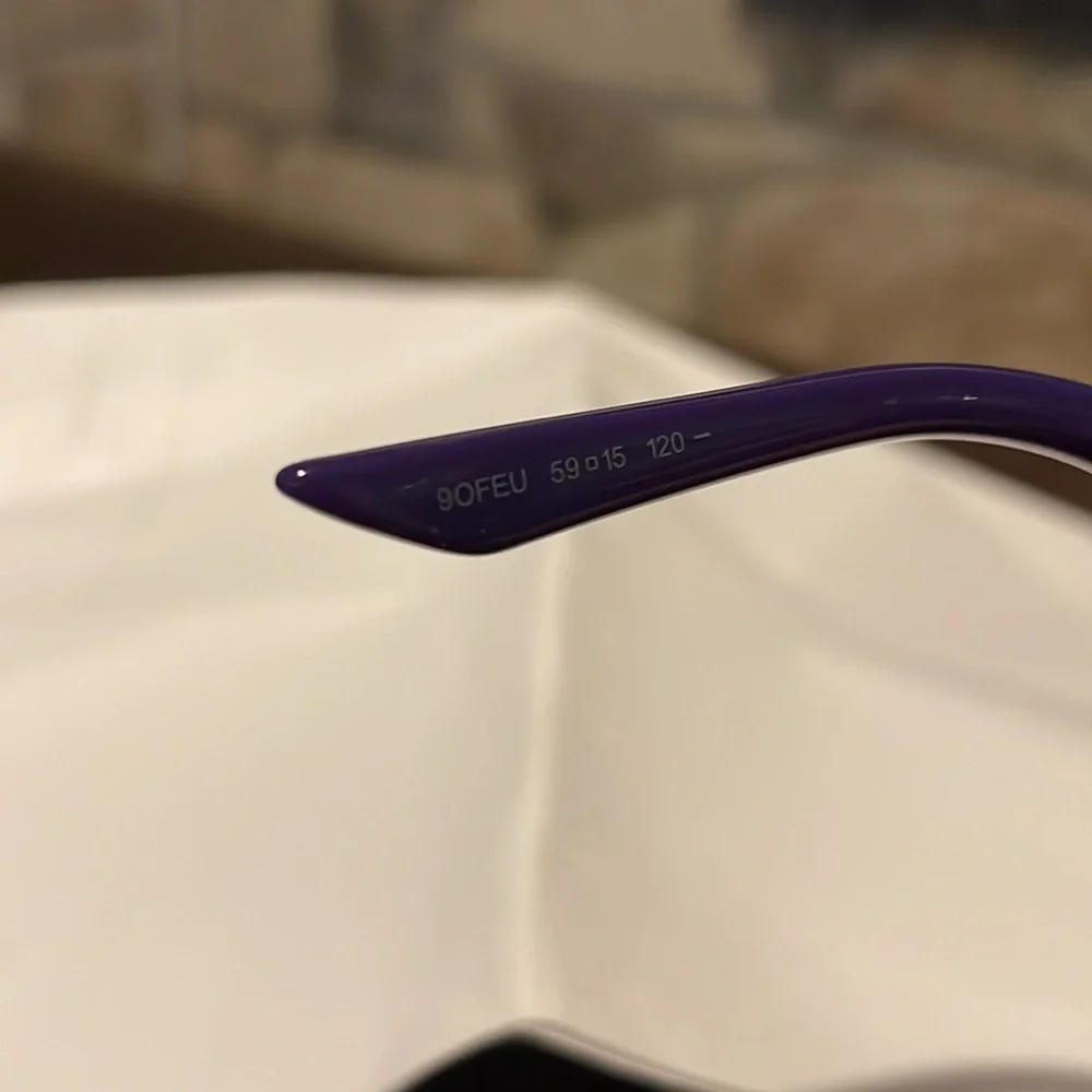 Dior Audacieuse2 purple oversized sunglasses - Picture 8 of 8